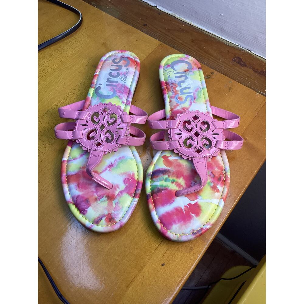 Circus by Sam Edelman Clara Pink Flip/Flop Sandal women size 7